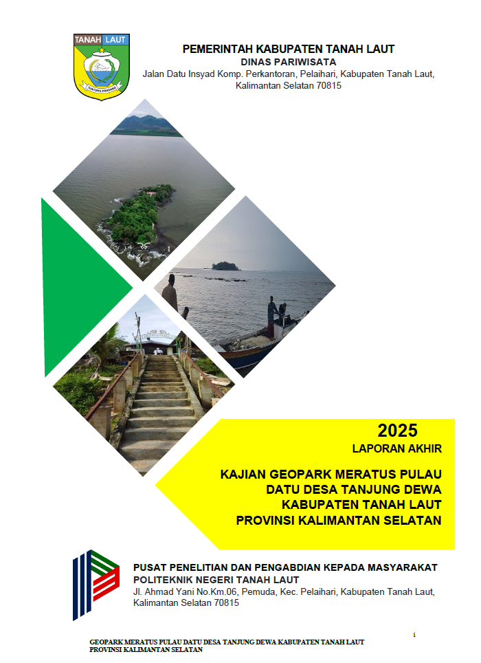 KAJIAN GEOPARK MERATUS PULAU DATU DESA TANJUNG DEWA KABUPATEN TANAH LAUT